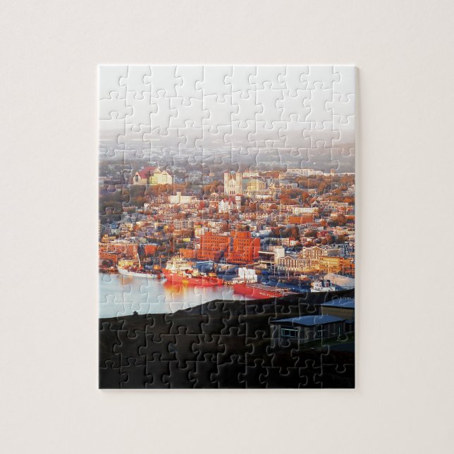 St. John's In The Morning Sun Jigsaw Puzzle (Vertical)