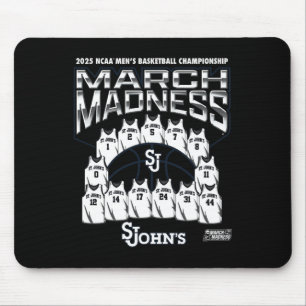 St. John's March Madness 2025 Men's Sketll Nil Mouse Pad
