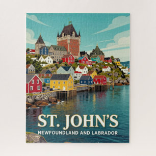 St. John's Newfoundland and Labrador Coastal 💎 Jigsaw Puzzle