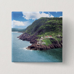St. John's, Newfoundland, Canada, historic Fort 15 Cm Square Badge