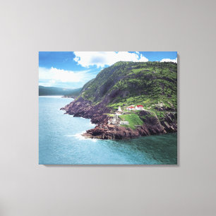 St. John's, Newfoundland, Canada, historic Fort Canvas Print