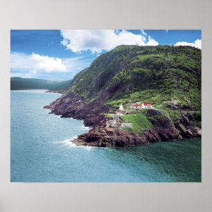 St. John's, Newfoundland, Canada, historic Fort Poster