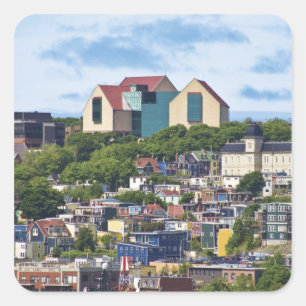 St. John's, Newfoundland, Canada, the 2 Square Sticker