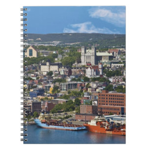St. John's, Newfoundland, Canada, the coastline Spiral Notebook