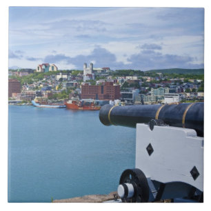 St. John's, Newfoundland, Canada, the waterfront Tile