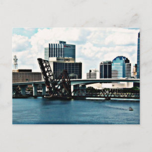 St. Johns River in Downtown Jacksonville, Florida Postcard
