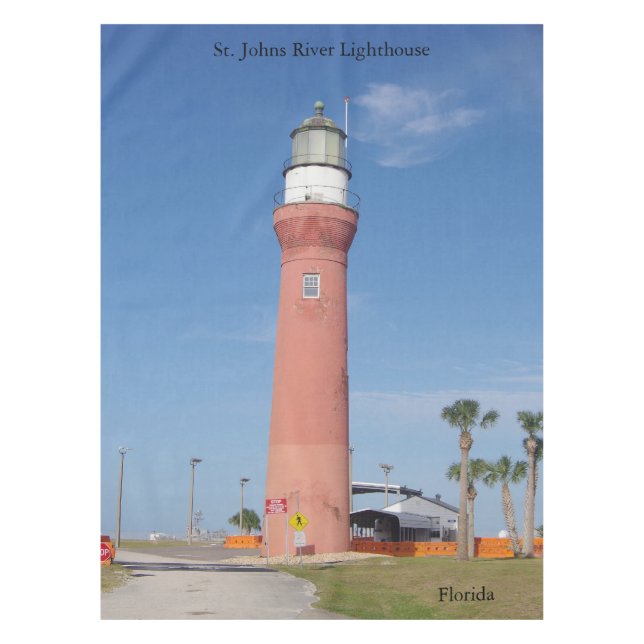 St. Johns River Lighthouse tablecloth (Front)