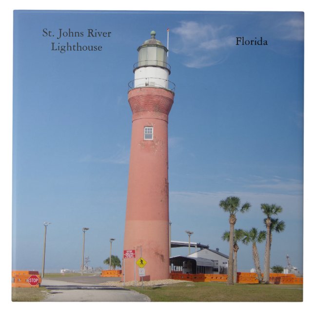 St. Johns River Lighthouse tile (Front)