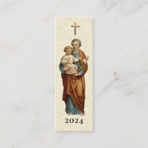 St. Joseph Altar Feast Day Holy Card Favor