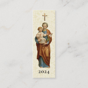 St. Joseph Altar Feast Day Holy Card Favour