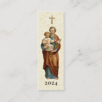 St. Joseph Altar Feast Day Holy Card Favour