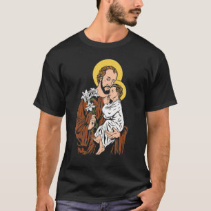 St Joseph and Child Jesus Consecration 2021 Cathol T-Shirt