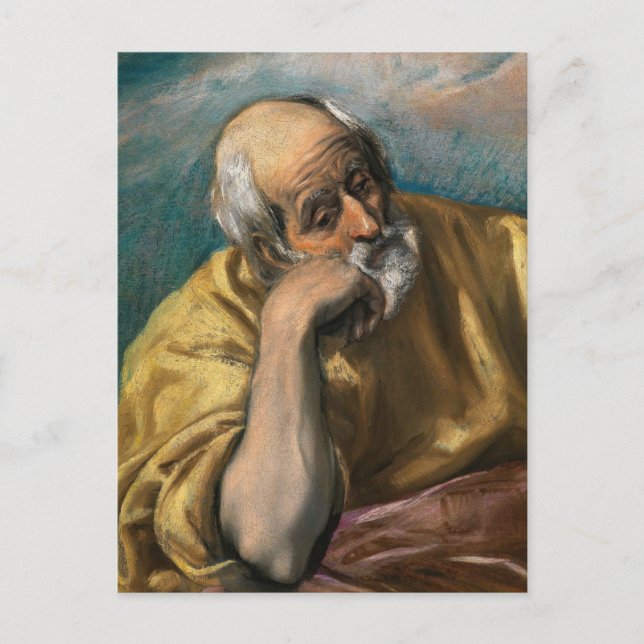 St. Joseph by El Greco Postcard (Front)