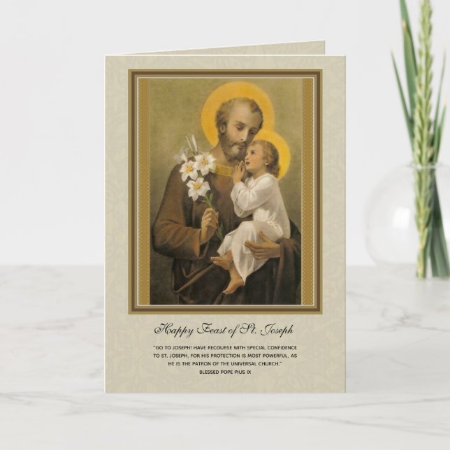 ST. JOSEPH CARD (Front)