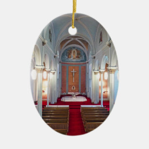 St. Joseph Chapel Ceramic Tree Decoration