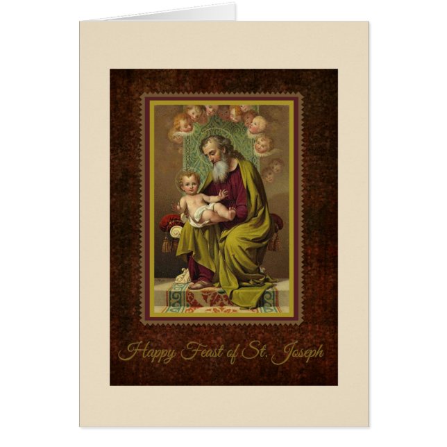 St. Joseph Child Jesus Religious Prayer (Front)