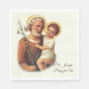 St. Joseph Day Feast Napkins