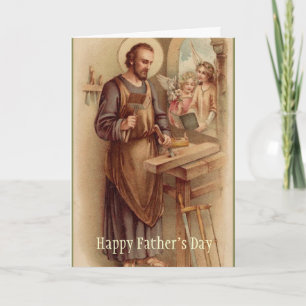 St. Joseph  FATHER'S DAY Angels Tools Card