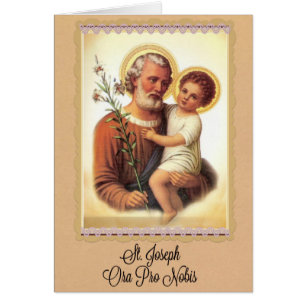 St. Joseph Feast Day Card