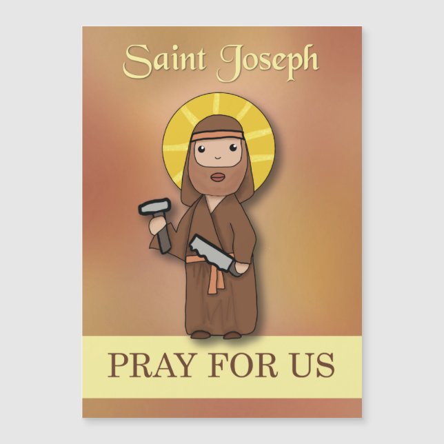 St. Joseph Feast Day Pray for Us Simple Catholic (Front)
