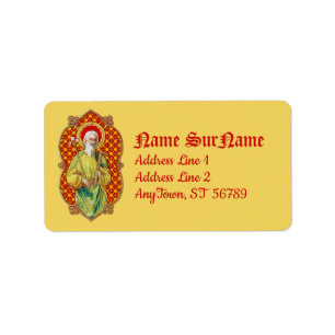 St. Joseph from a Trade Card (TC 01) Label