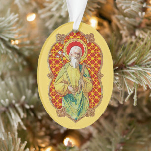 St. Joseph from a Trade Card (TC 01) Ornament