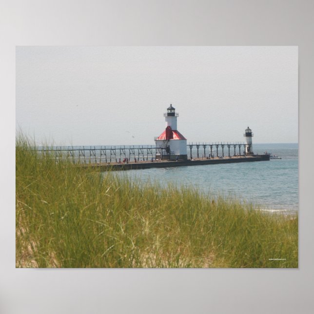 St. Joseph Lighthouse Poster (Front)