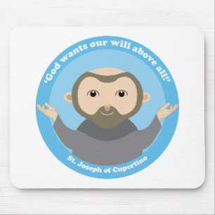 St. Joseph of Cupertino Mouse Pad