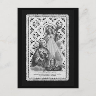St. Joseph, Papal Symbols, and the SHJ (LT 02) Postcard
