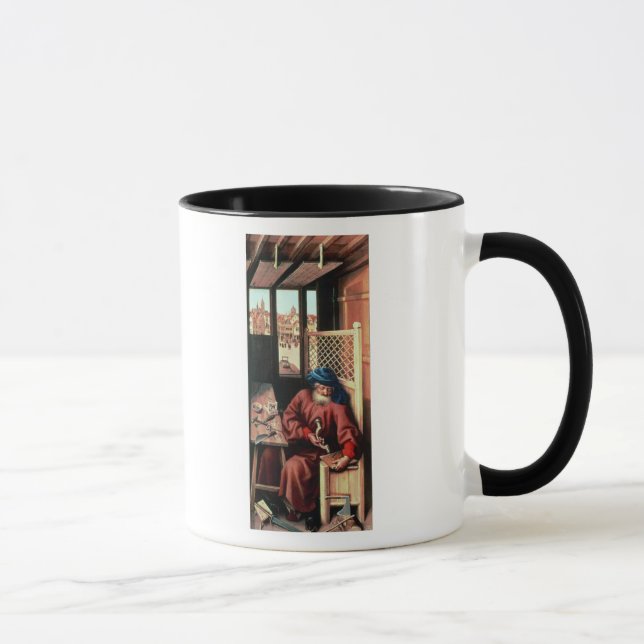 St. Joseph Portrayed as a Mediaeval Carpenter Mug (Right)
