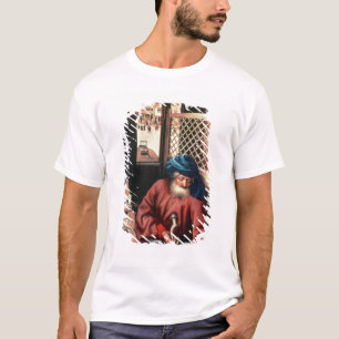 St. Joseph Portrayed as a Mediaeval Carpenter T-Shirt