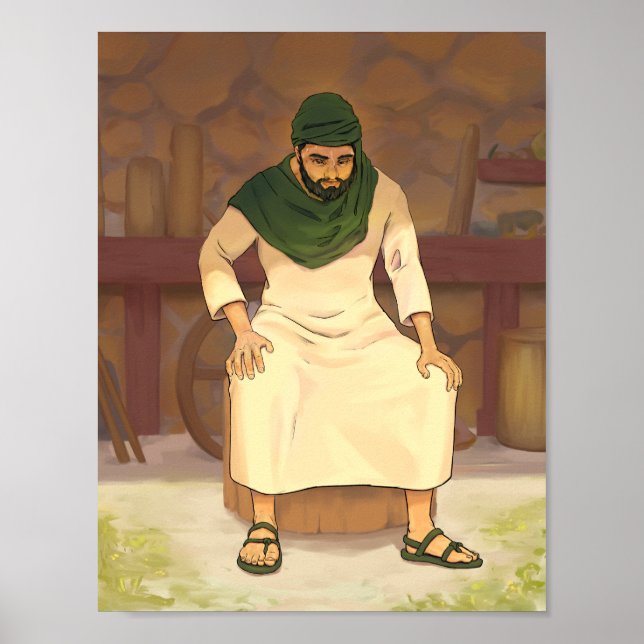 St. Joseph Resting Poster (Front)