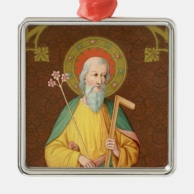 St. Joseph (SAU 35) Metal Tree Decoration (Front)