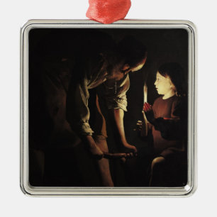 St. Joseph, the Carpenter, c.1640 Metal Tree Decoration