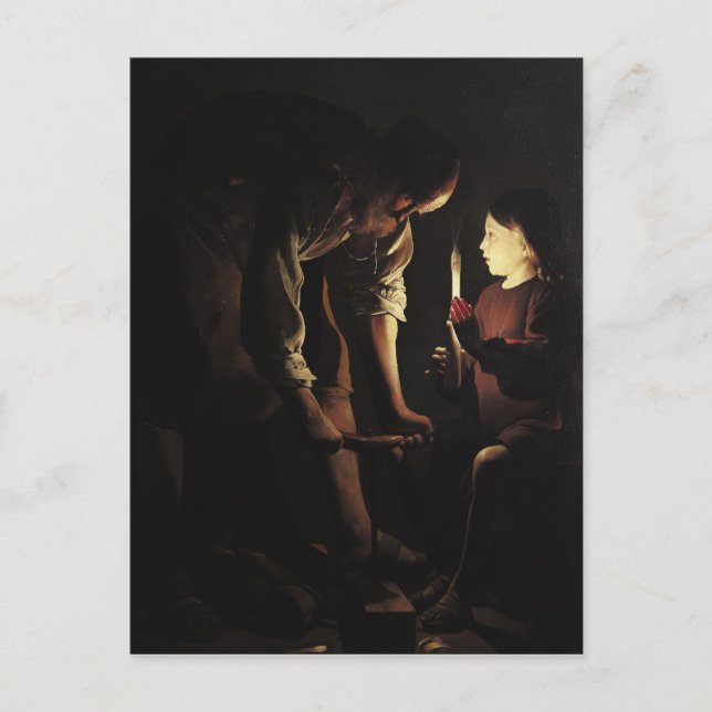 St. Joseph, the Carpenter, c.1640 Postcard (Front)