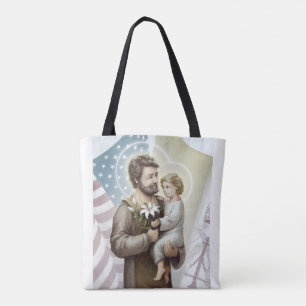 St. Joseph the Protector Tote Bag