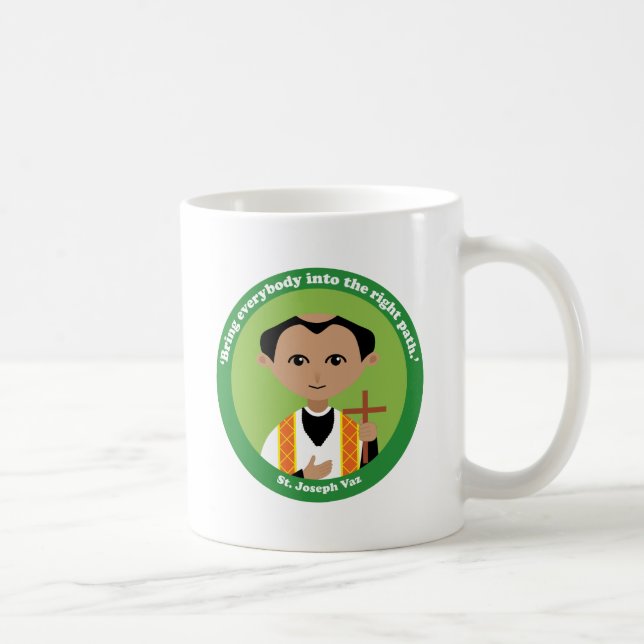 St. Joseph Vaz Coffee Mug (Right)