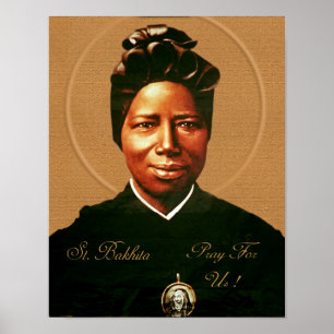 St. Josephine Bakhita. Poster