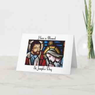 St. Joseph's Day Card
