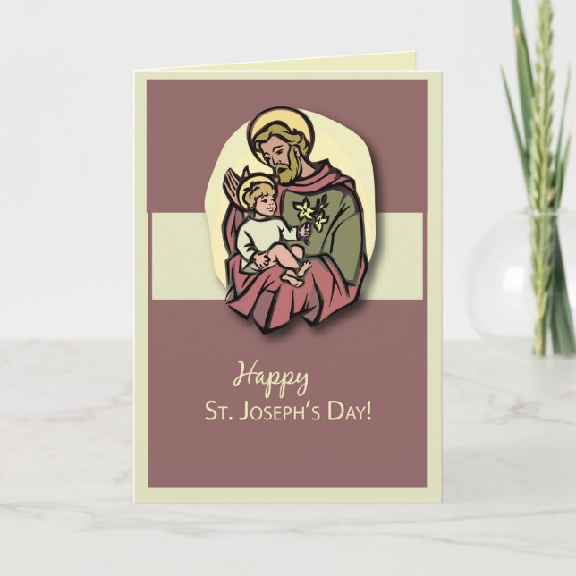 St. Joseph's Day Card (Front)