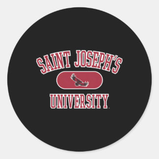 St Joseph'S Hawks Varsity Classic Round Sticker