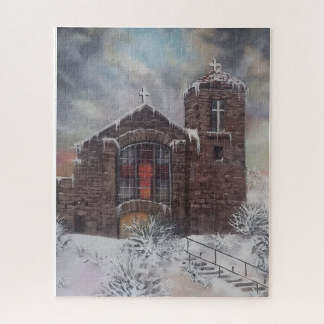 St Joseph's Mission Jigsaw Puzzle (Vertical)