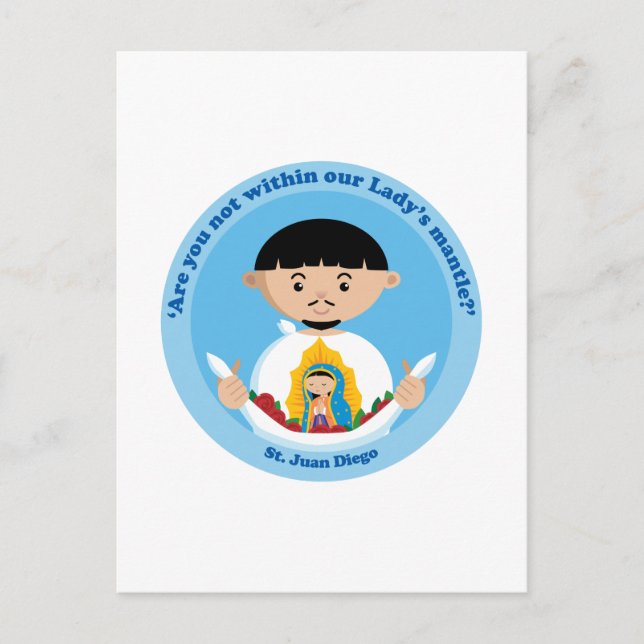 St. Juan Diego Postcard (Front)