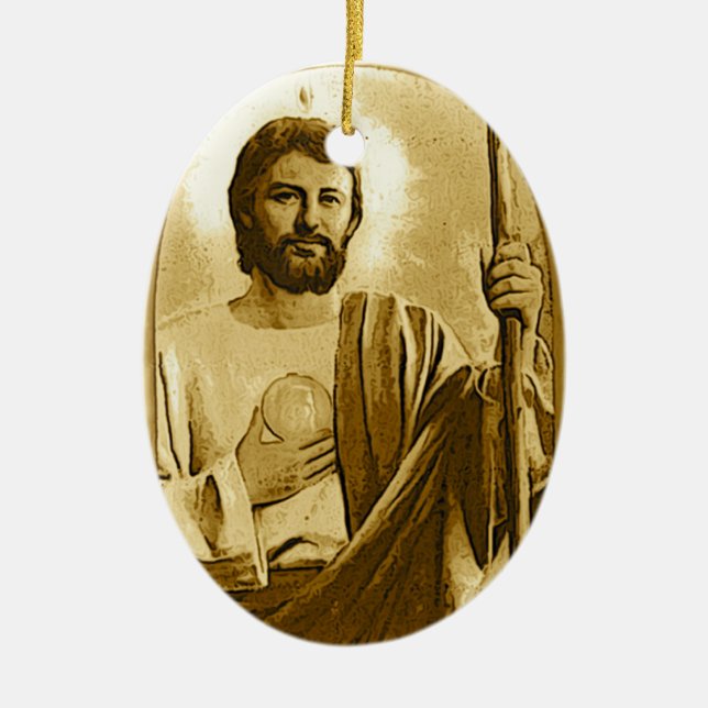 St. Jude Christmas Ornament (Front)