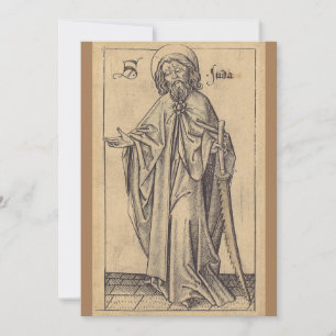 st Jude Thaddaeus the Apostle and brother of Jesus Thank You Card