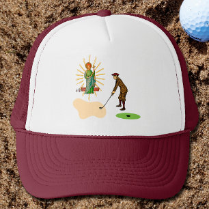 St. Jude Thaddeus & Panic-stricken Duffer Golf Trucker Hat