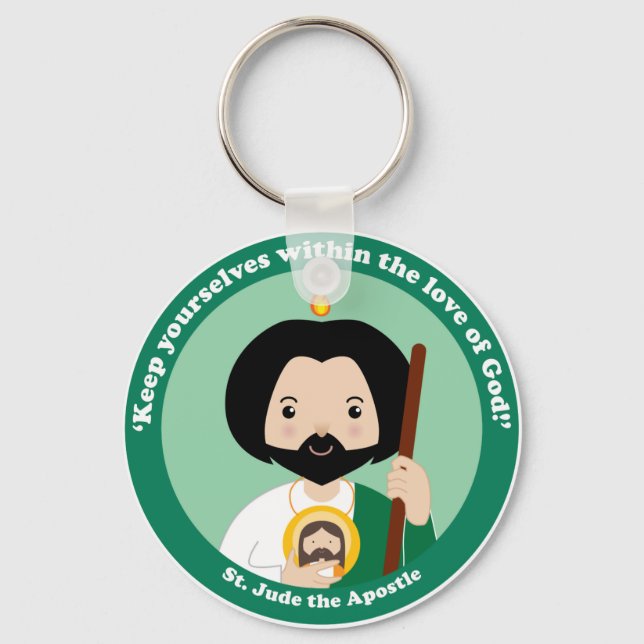 St. Jude the Apostle Key Ring (Front)