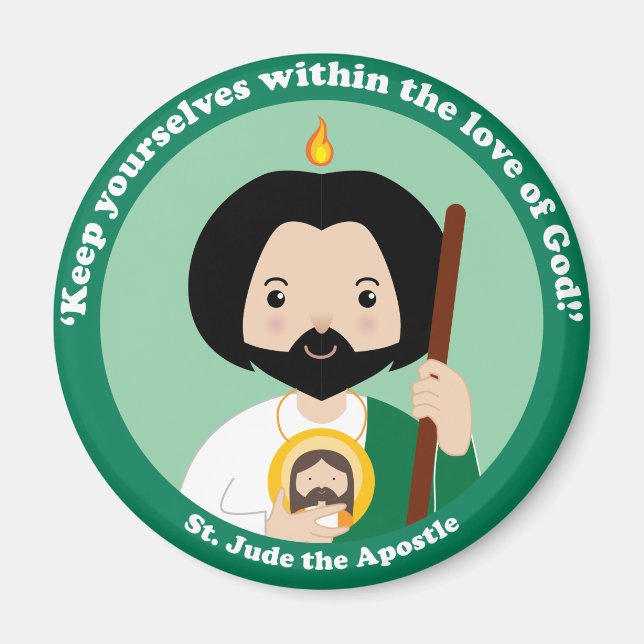 St. Jude the Apostle Magnet (Front)