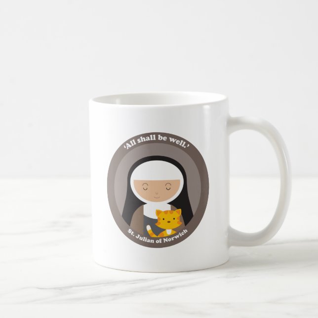 St. Julian of Norwich Coffee Mug (Right)
