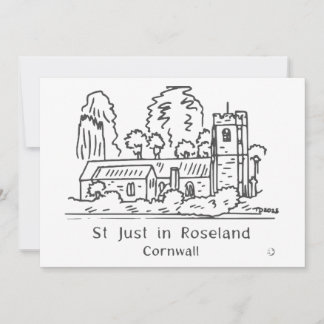 St Just in Roseland card